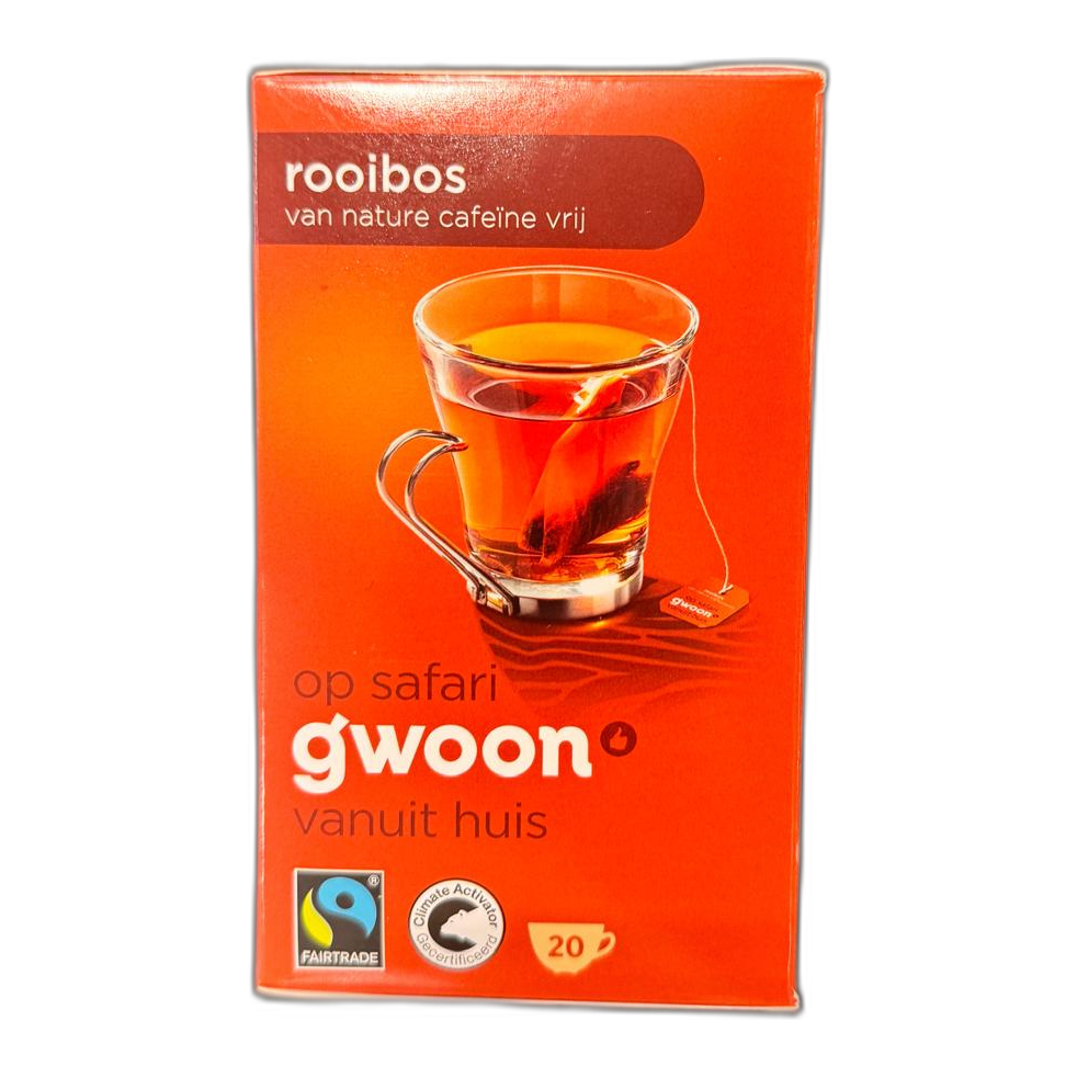 G'WOON 1 kops thee rooibos 30 GR